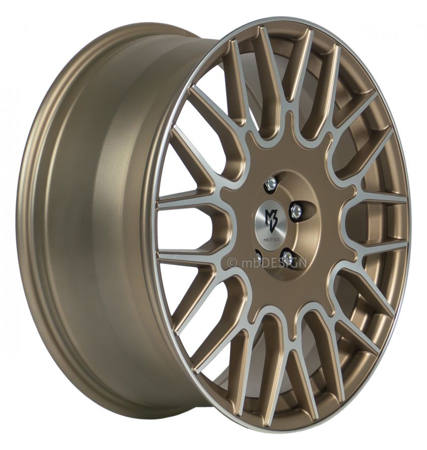 mbDESIGN<br>LV2 - Bronze hell matt poliert (19x8.5)